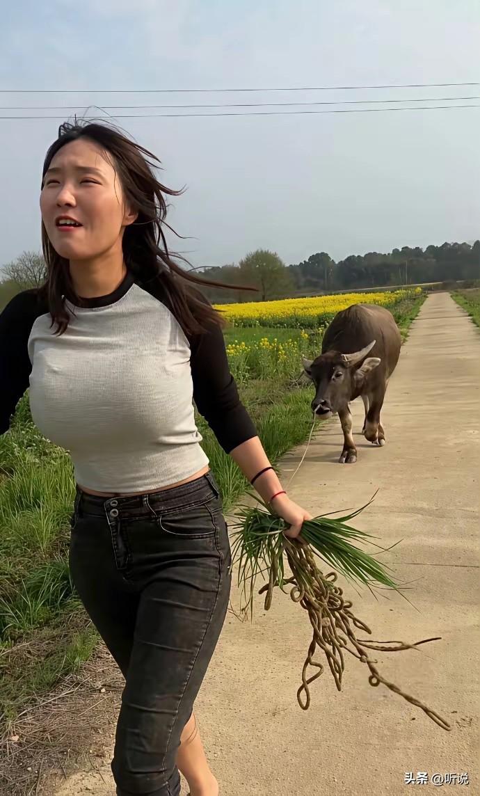 农村女人有的是力气和手段！