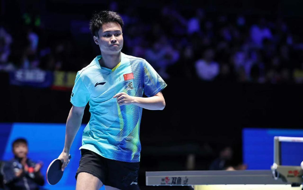 周启豪🇨🇳VS阿兰·库尔曼加利耶夫🇰🇿！
这是第35届国际乒联海口亚洲杯