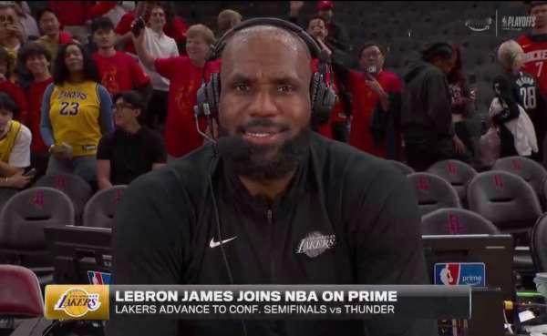詹姆斯：我把时光老人打败了，现在它可以去找别人较劲了05月02日讯 今天NBA季