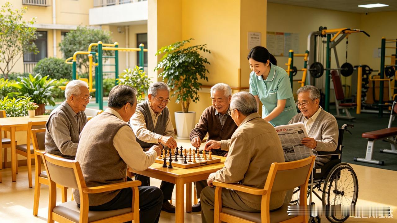 我目前认为会入住养老院。原因有三：
一、减轻子女负担
只有一个孩子，正是焦头烂额