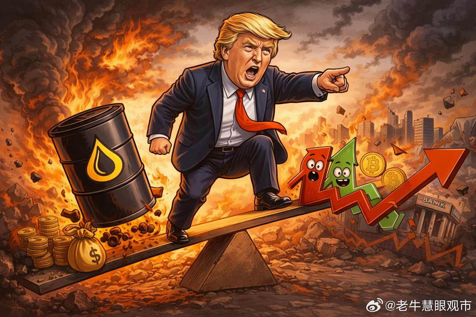特朗普狠话击碎TACO幻觉：油价与美元再度共振，全球风险资产迎来新一轮压力测试市