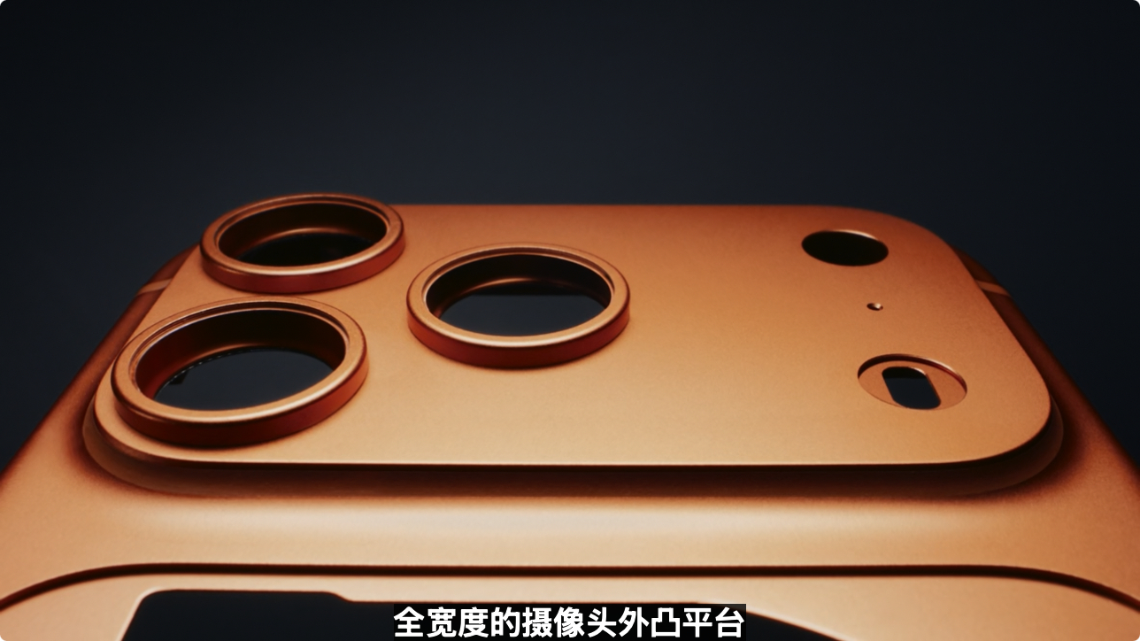 苹果发布会 iPhone 17 Pro 来了，你们觉得新的橙色好看吗？[捂嘴哭]