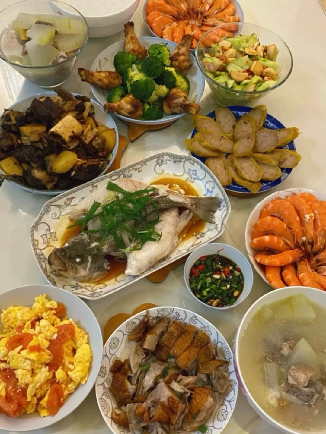 ❌丰盛的晚餐