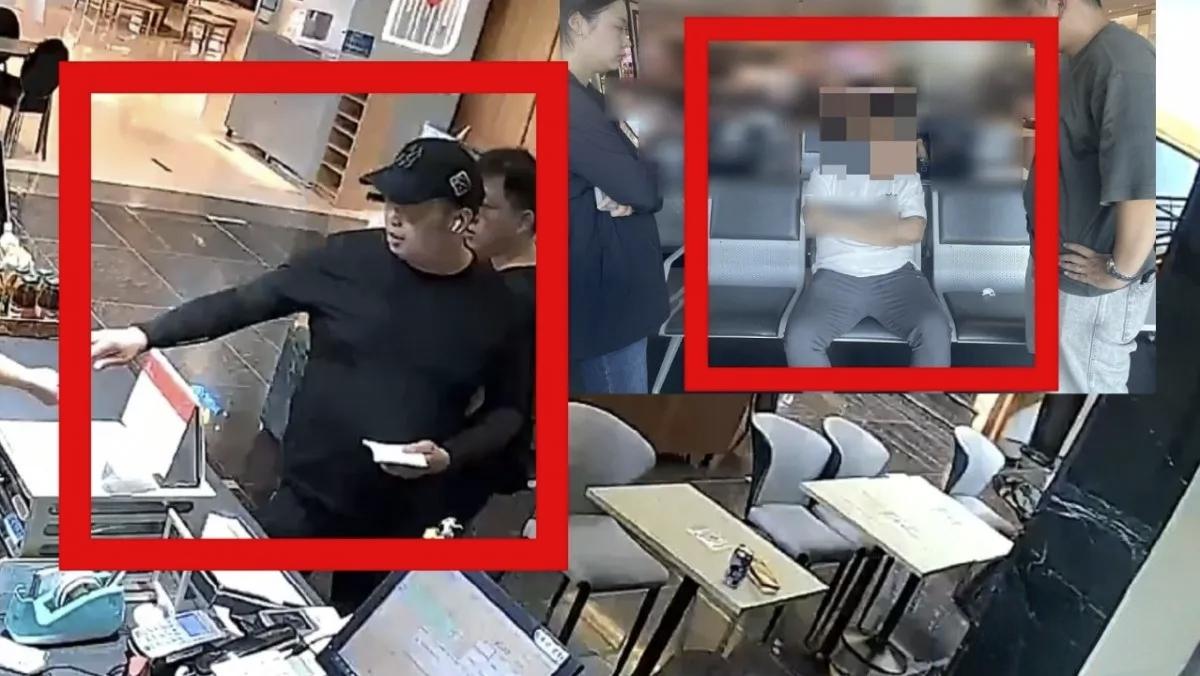 滞留台湾的日本人矢板明夫7月6日在台中被一名男子挥拳击打，台中市警第六分局获报后