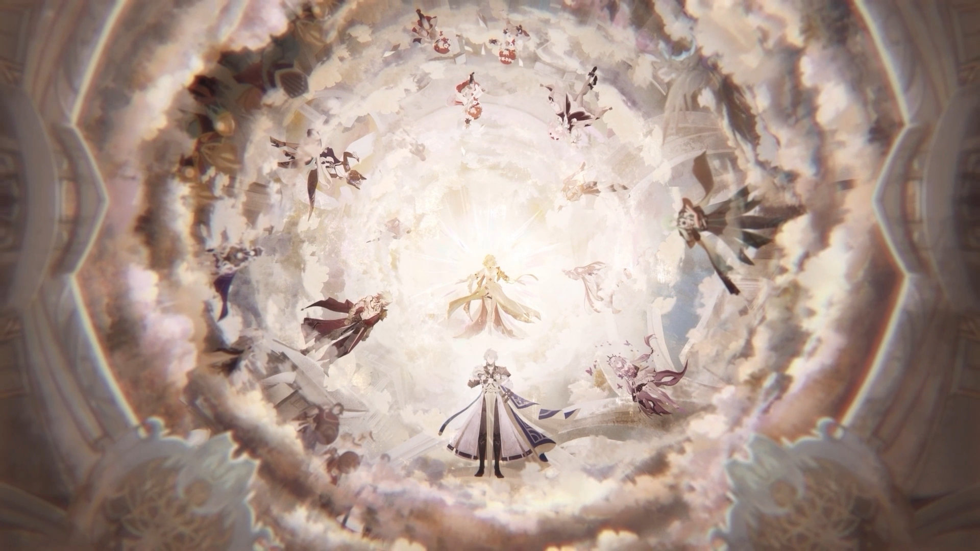 星穹铁道翁法罗斯  星穹铁道黄金裔  满意的泪水从我的嘴角掉落了下来……这么多新