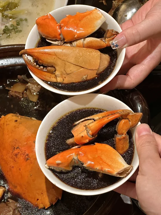 在深圳！入秋第一杯喝的居然是它....蟹汤！！