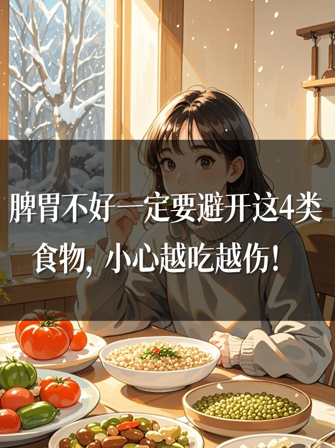 脾胃不好，要避开这4类食物，小心越吃越伤