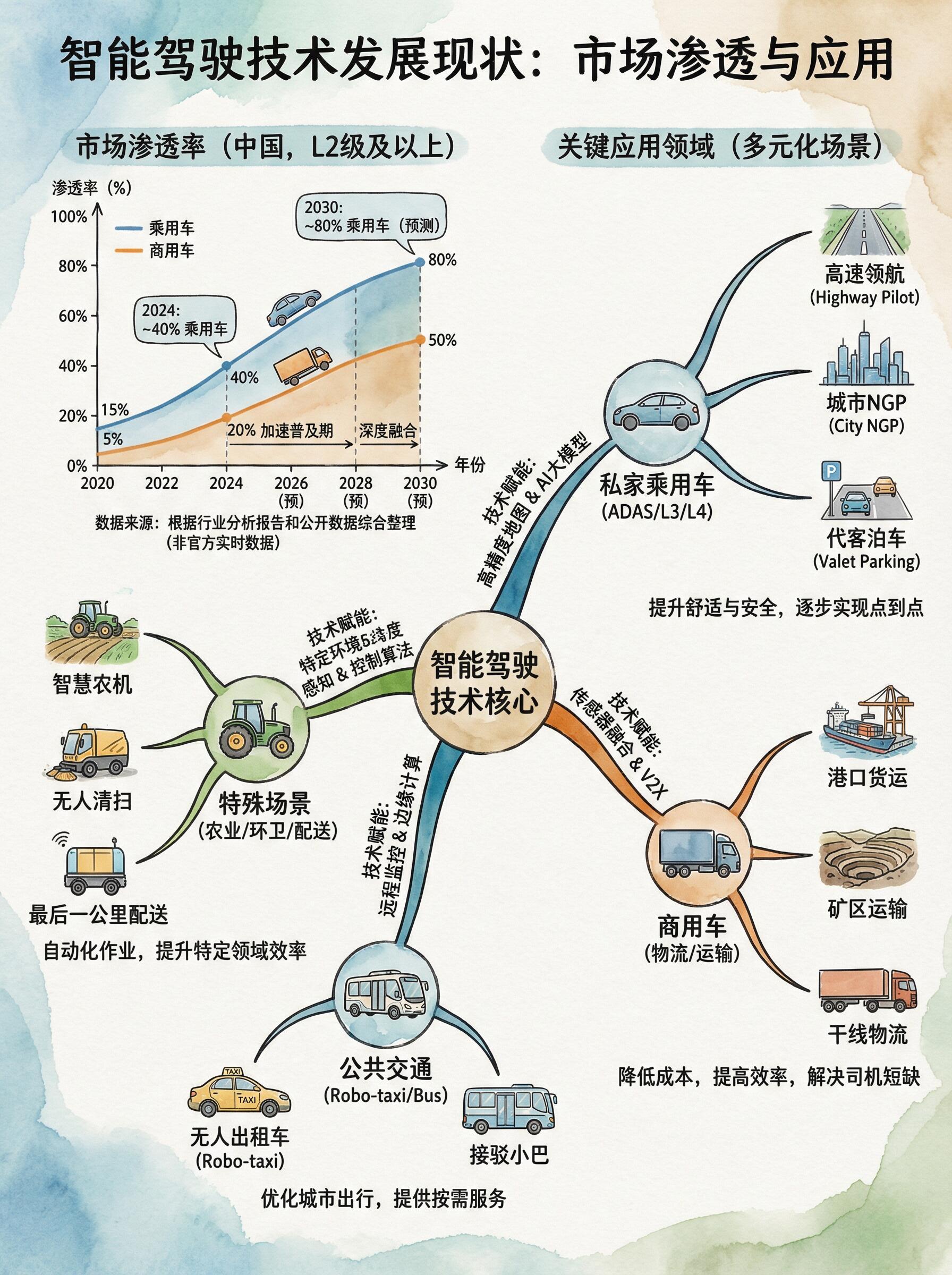 5张手绘图，秒懂智能驾驶黑科技。VLA路线有哪些优势国产智能驾驶加速打进欧洲市场