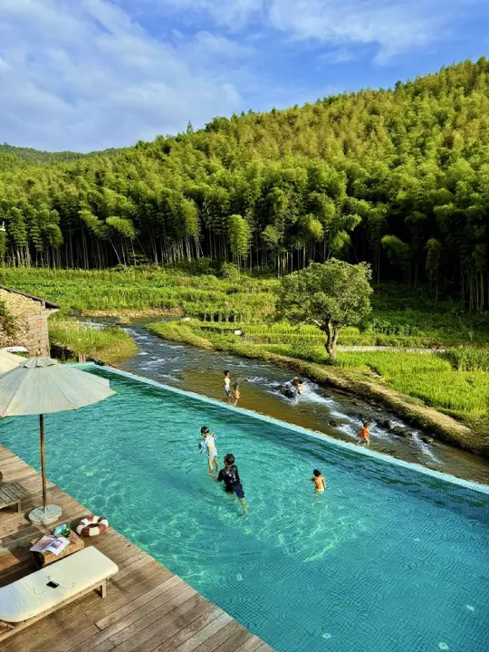 南昆山小院📍新出de山野无边泳池➕亲子溯溪