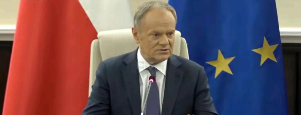 《费加罗报》报道，当地时间18日，波兰总理唐纳德.图斯克发布视频讲话，宣布波兰既