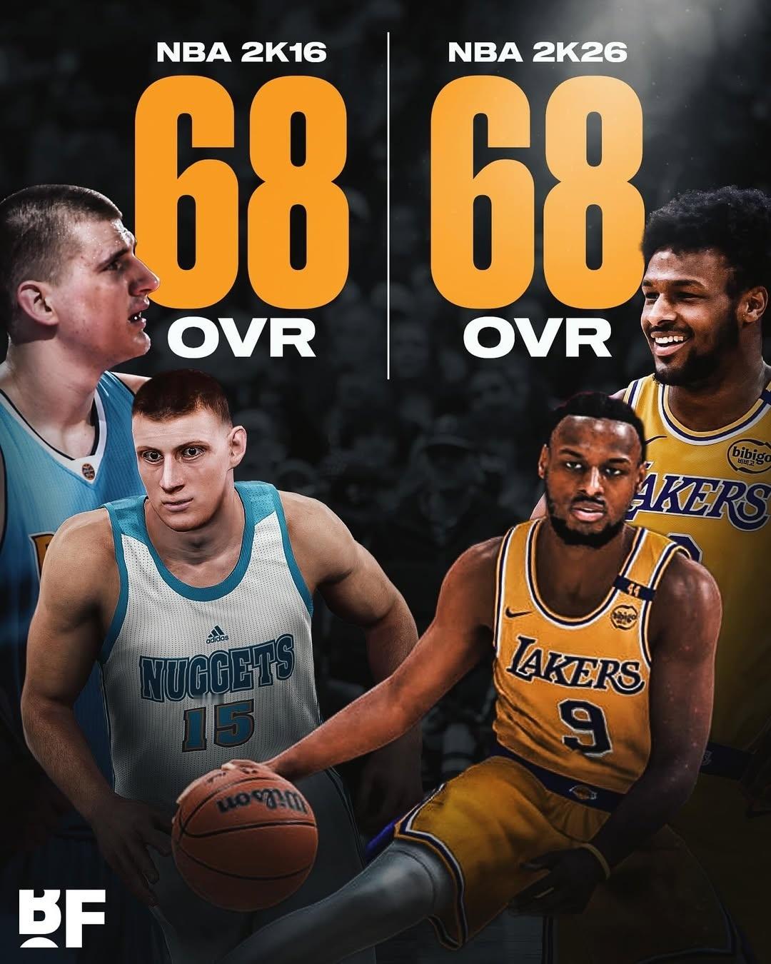 这样对比不好吧朋友……nba超季划我的观赛搭子 ​​​