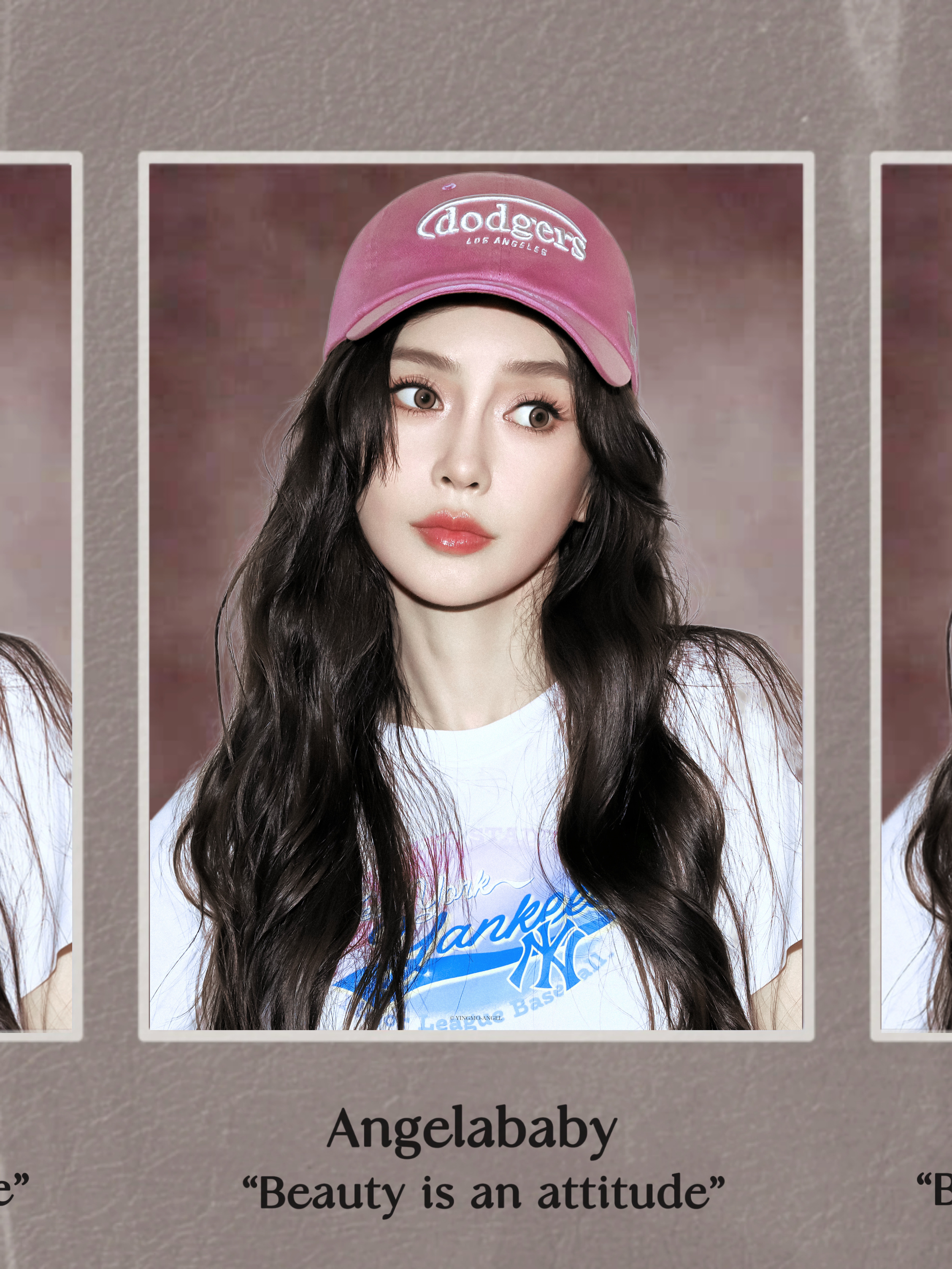 MLB · 杨颖angelababyangelababy女团感后台随拍