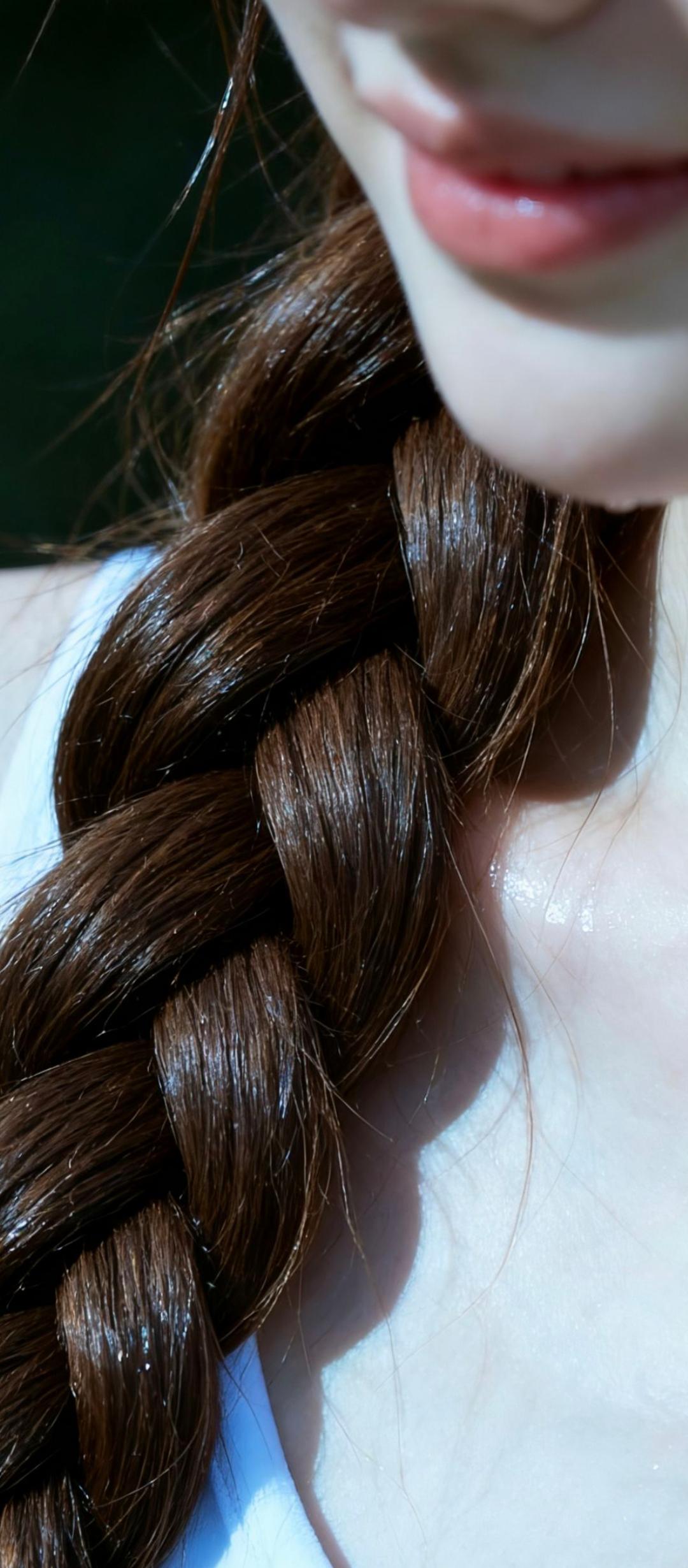 甜美编发，阳光下的少女心