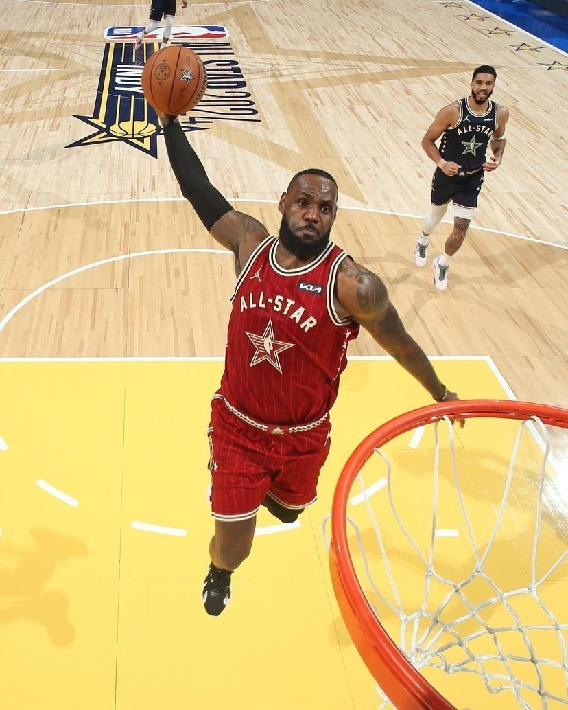 2024NBA全明星赛詹姆斯数据一览，连续20年全明星正赛从未缺席，出战13分钟