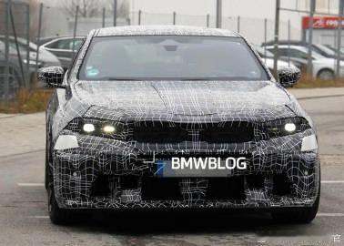 M5的最新谍照，换回“双肾”前格栅了【来自懂车帝车友圈】