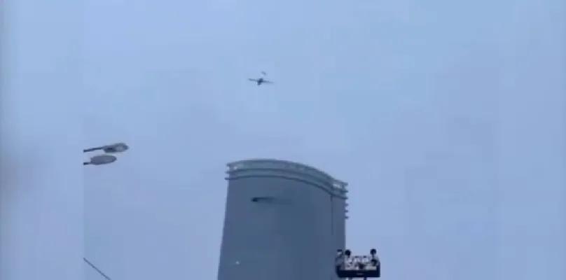俄版911——喀山两栋高层住宅楼被乌克兰无人机击中，火光冲天，恐将彻底激怒普京，