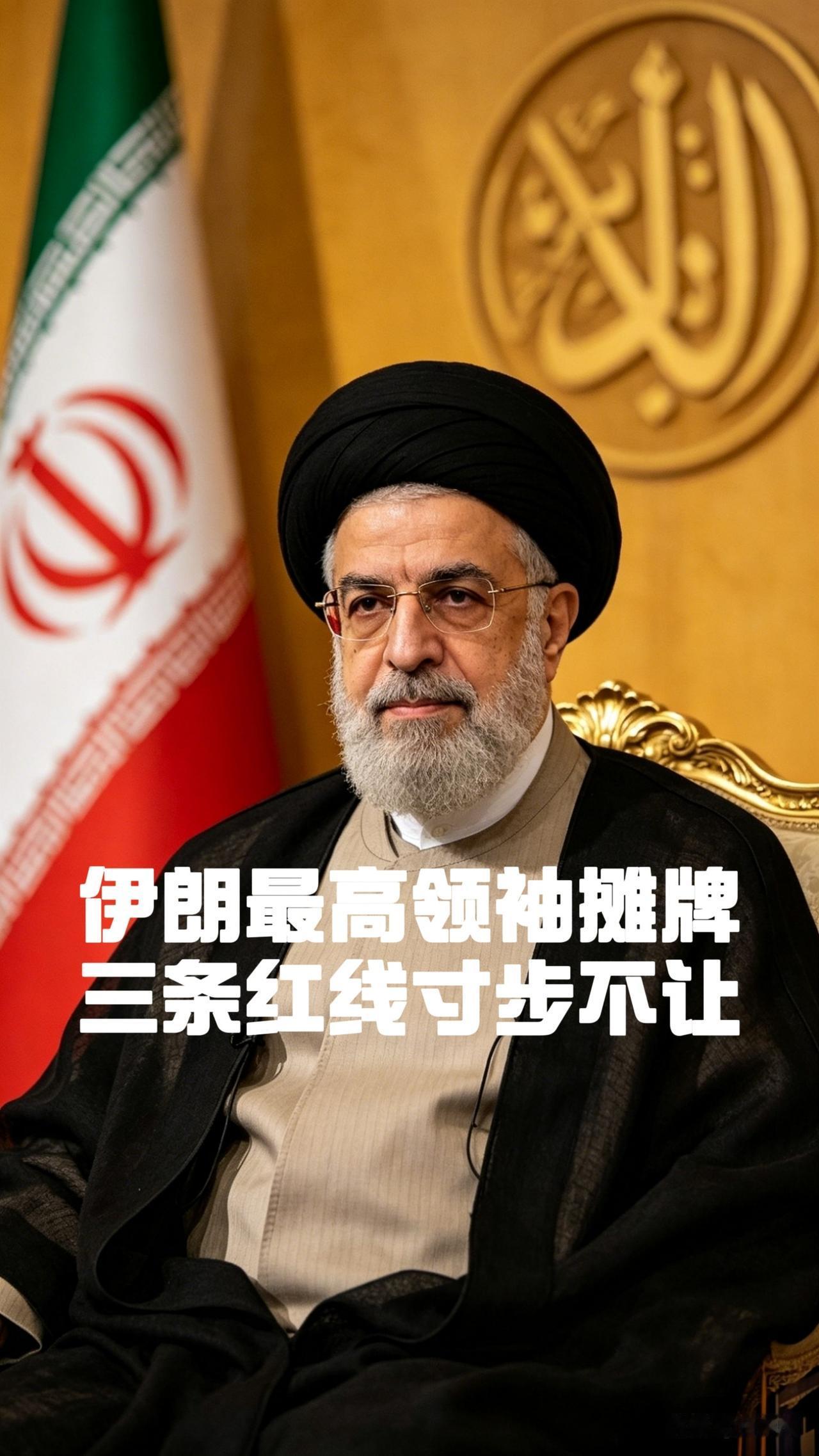 伊朗最高领袖发表致辞向全民摊牌
过去一年硬扛三场战争
侵略者必须一个也别想跑
 