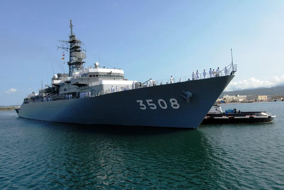 日本远洋舰队将要抵达巴拿马，日本海军正在极力的像走向世界重点地区。这是日本海上自