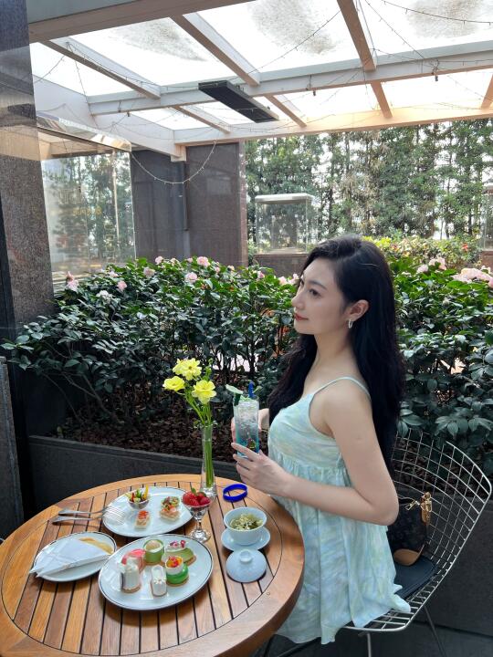 成都君悦下午茶上新啦 好春天的感觉
