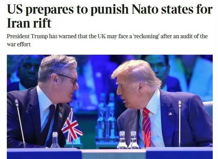 《泰晤士报》报道：欧盟已做好准备，只要美国不退出北约，就接受特朗普的任何“惩罚”