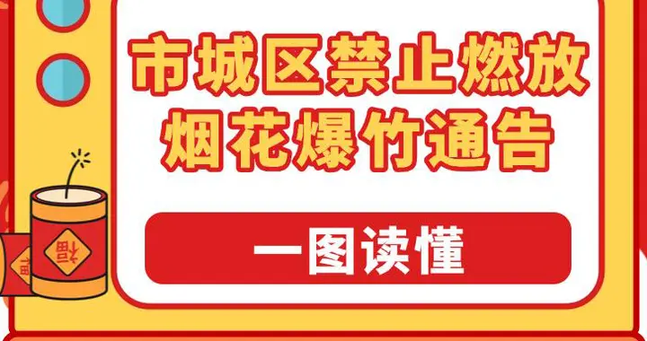 一图读懂︱常德市城区禁止燃放烟花爆竹通告