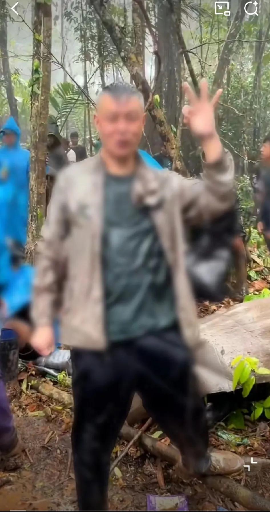 润人发视频炫耀：自己带着一家老小润去美国，现在已经到达墨西哥雨林，马上就要到美国