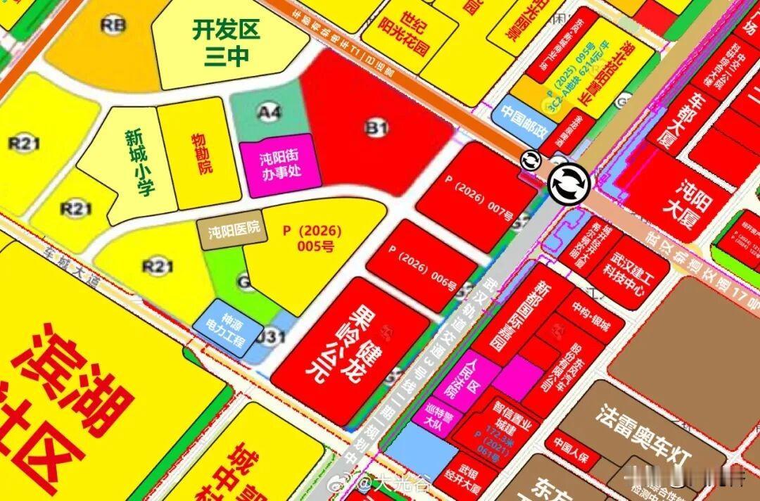 武汉经开区沌阳核心区再推优质地块 3 宗 2026 年挂牌地块亮相

近日，武汉