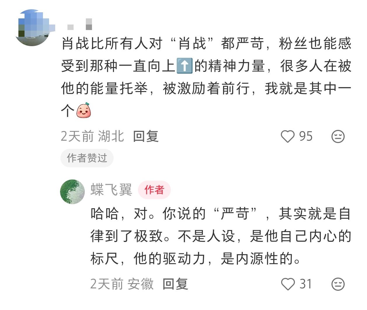 这篇文章，像是一位冷眼旁观的旁观者，出于好奇把显微镜轻轻放在了肖战身上。这种不带