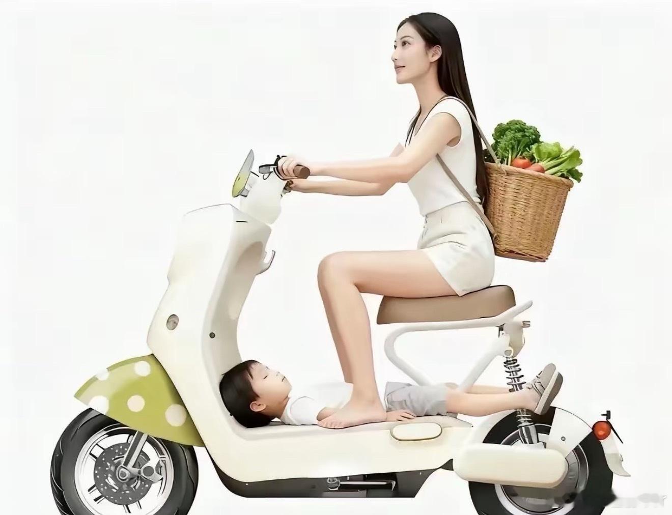 那以后新国标的电动车是不是只能给孩子放在踏板上了？还是说偷摸带？我觉得这样更危险