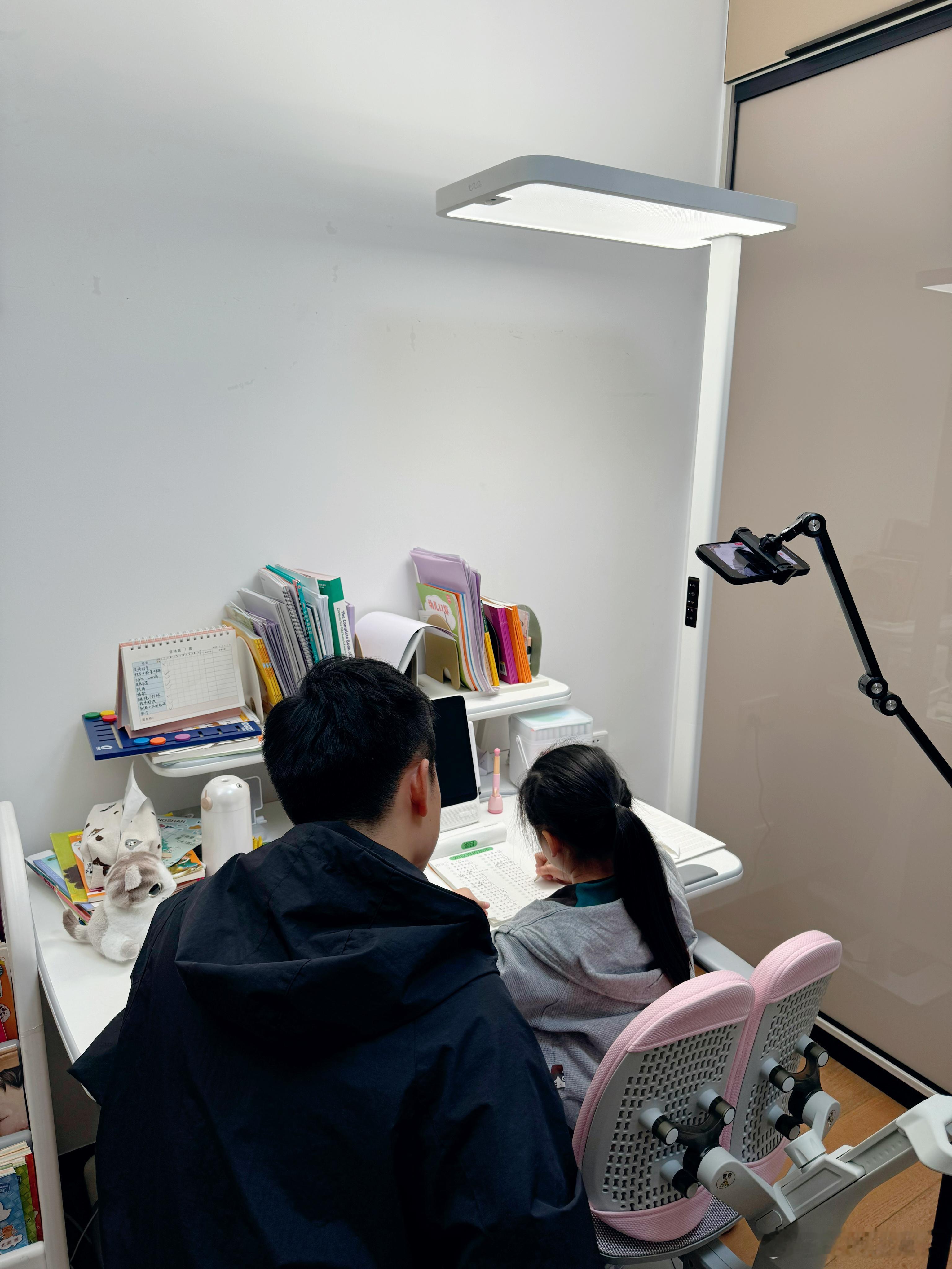 报告报告！虎姐夫陪咕噜做数学，陪着陪着拿起尺子来了！！！📏发一下这两天的工作小