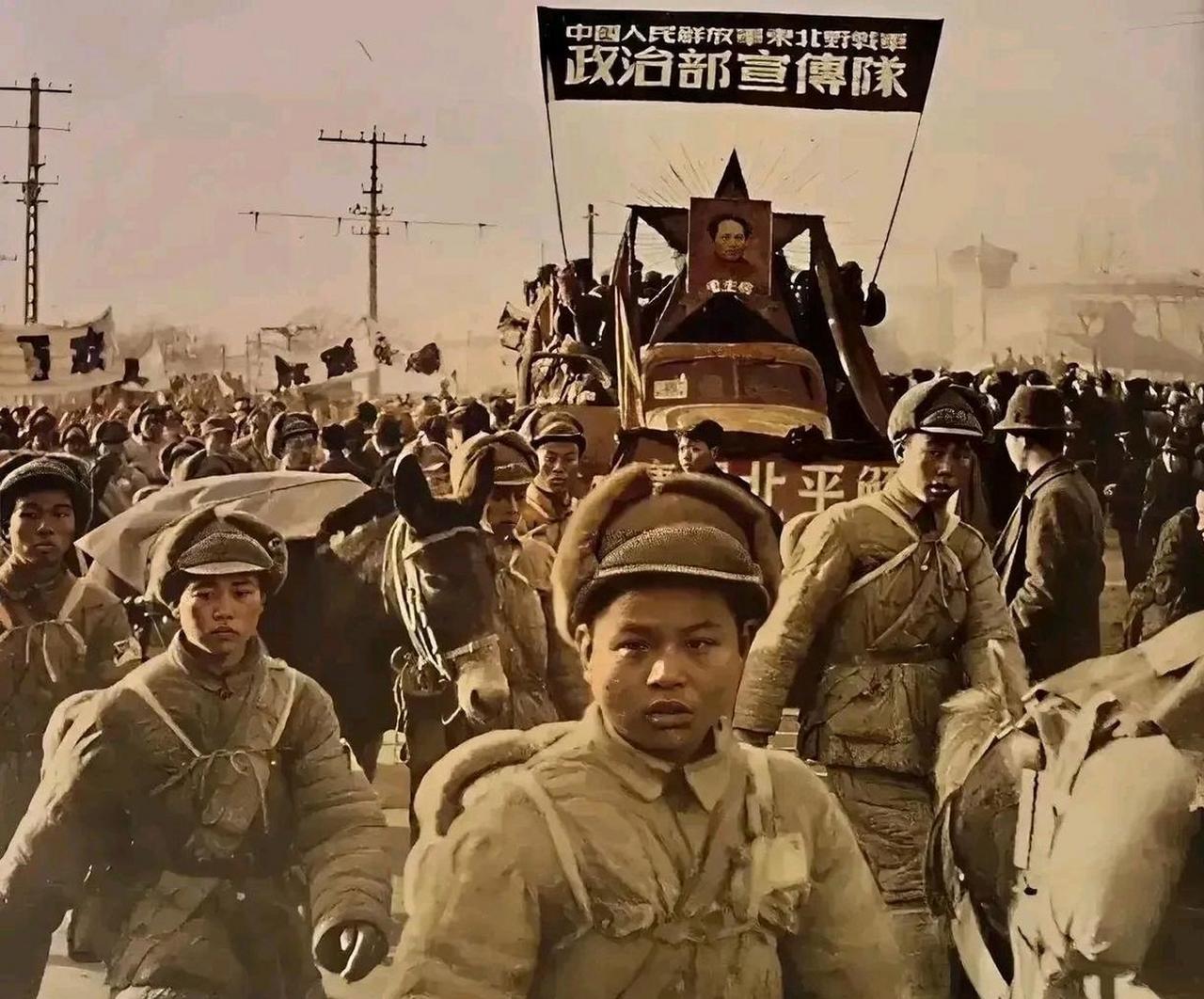 1945年9月2日，万毅率“东北挺进纵队”3500余人从山东胶县等地出发，向东北