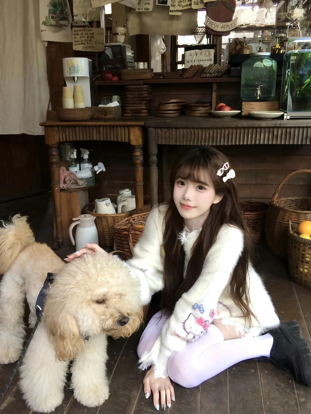 ♡⁺₊ ૮ฅ'ᴥ'ฅა🐾Puppy time 🧺