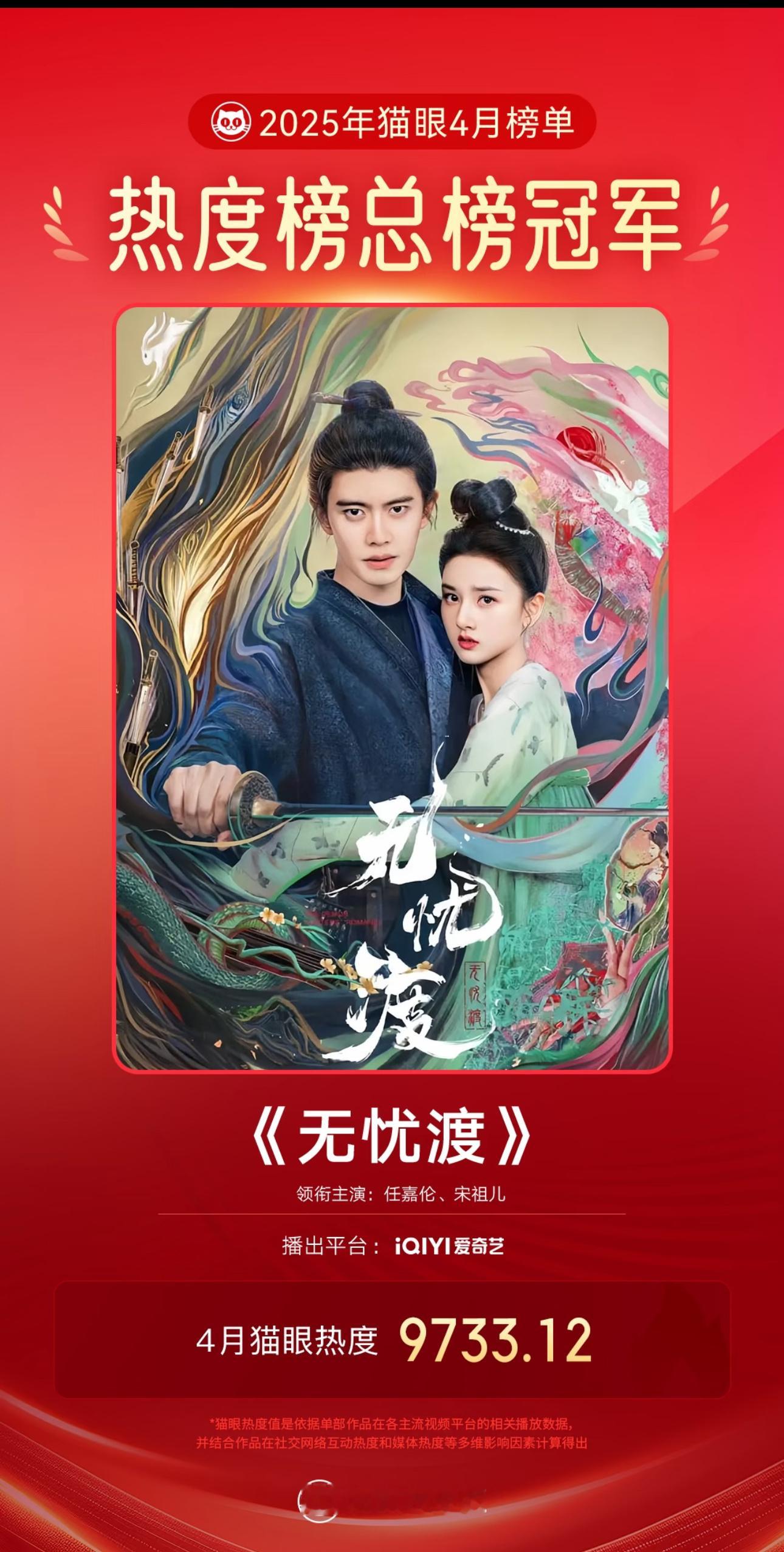 无忧渡还是太优秀了任嘉伦的剧从来不会让你失望这部剧全员演技在线   值得更多人认