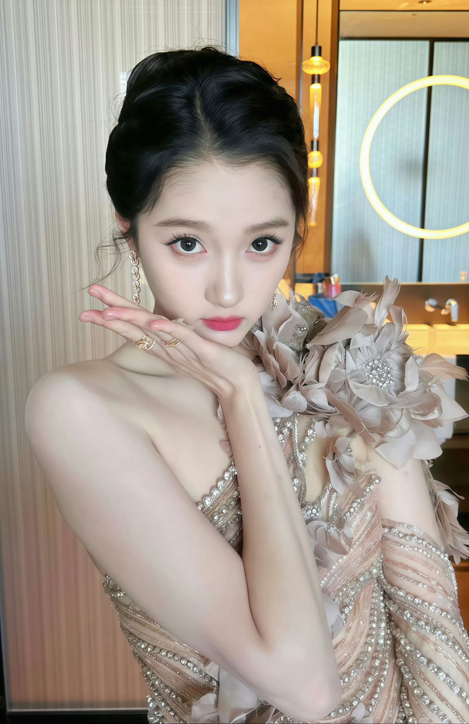 关晓彤近期真的美爆了，妆造越来越好了！ ​​​