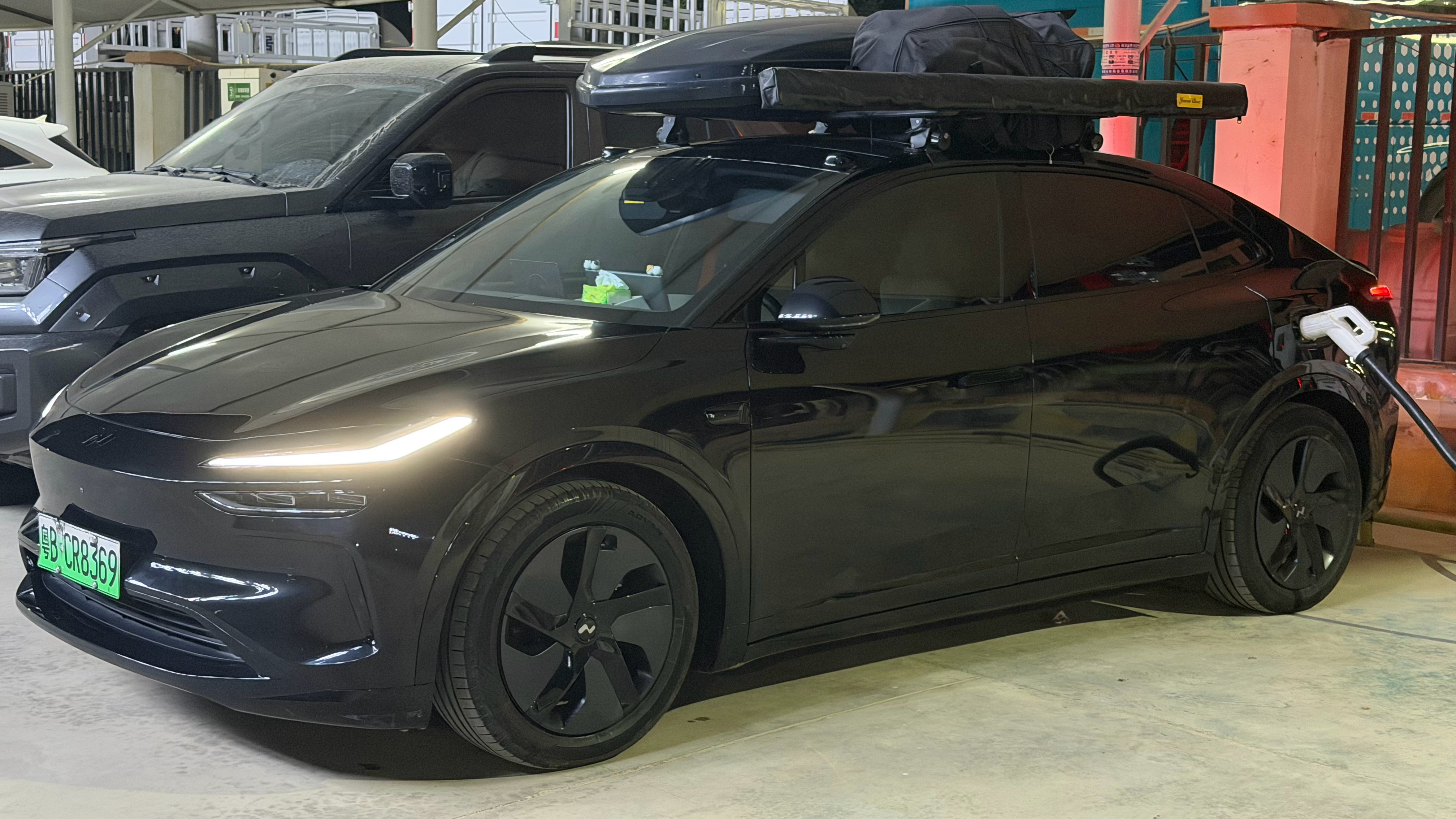 洗了个车，充满电明天开始从219，0公里处出发，正式踏上返程路线，219有460