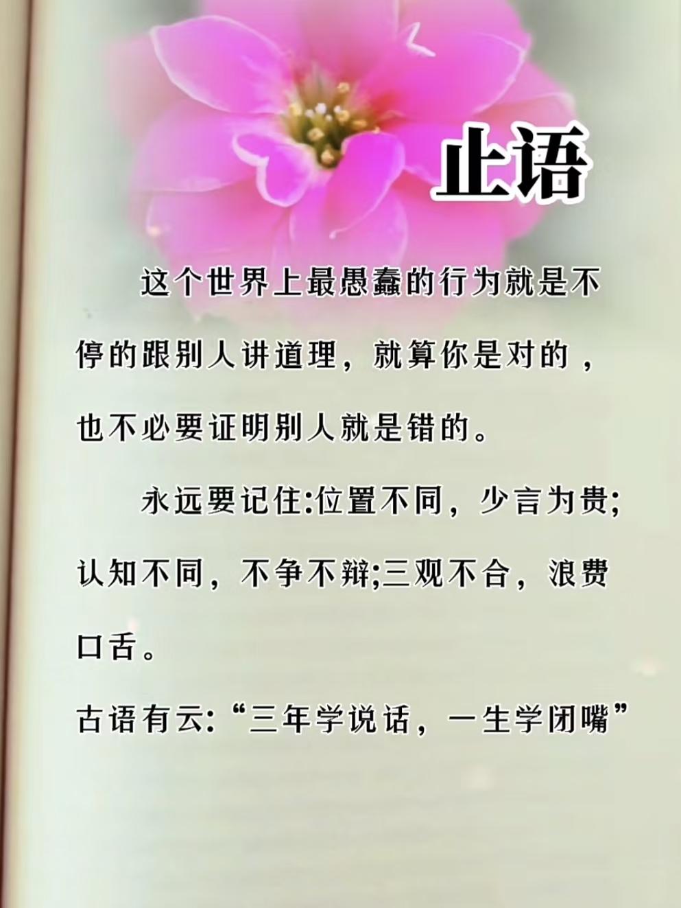 山坡羊·止语
强争无谓，
理多徒费，
我虽对也何须怼。
位相歧，见相违。
且收口