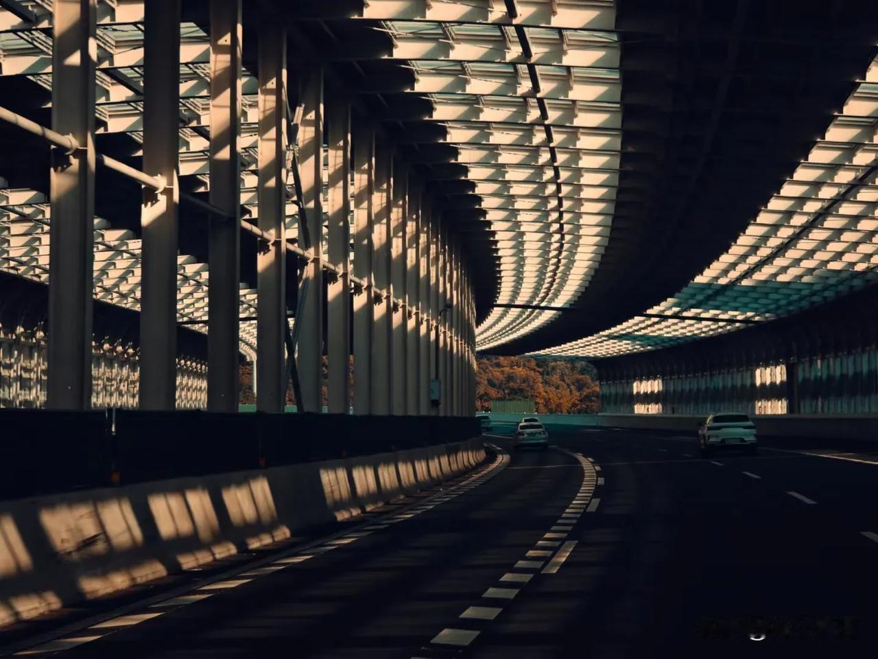 #分享一张你最近随手拍的照片吧#国庆假期深中通道大塞车了。