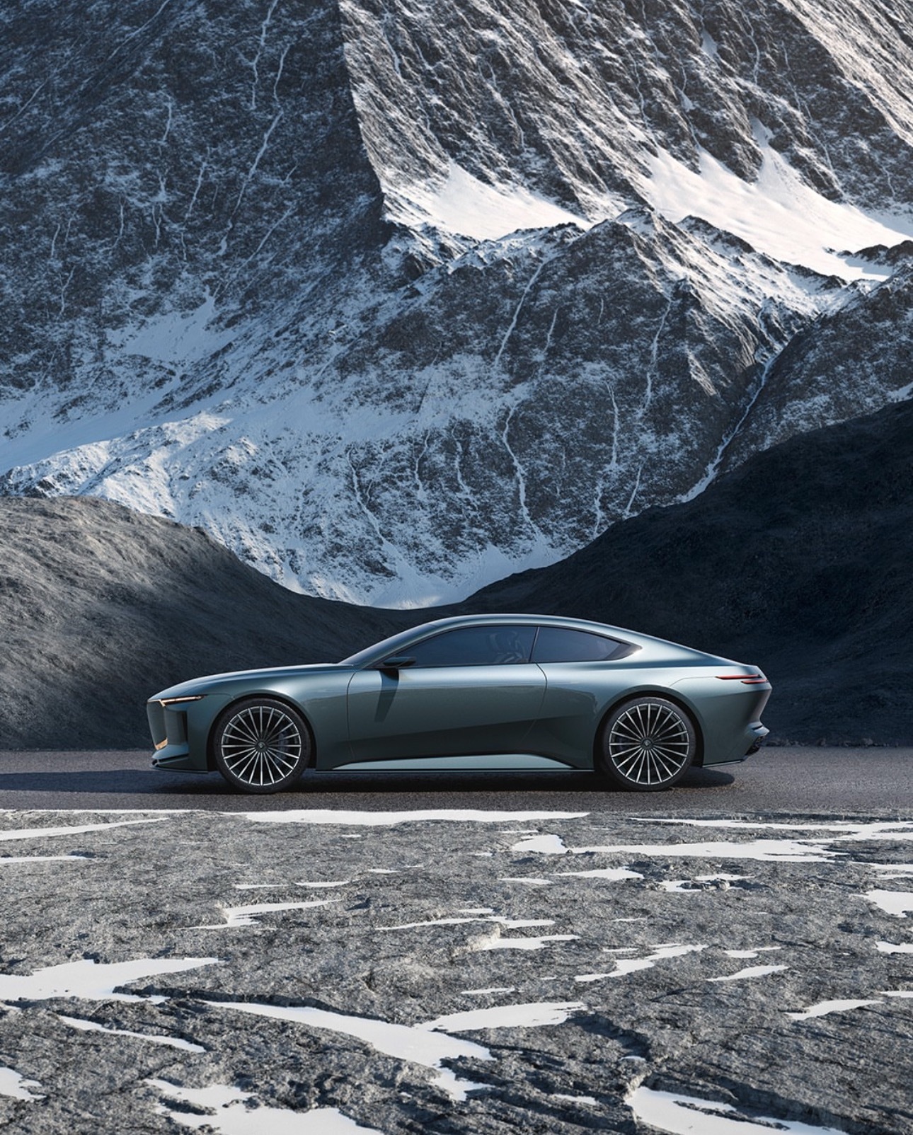 宝马 Vision BMW ALPINA在意大利埃斯特庄园古董车展全球首发！AL