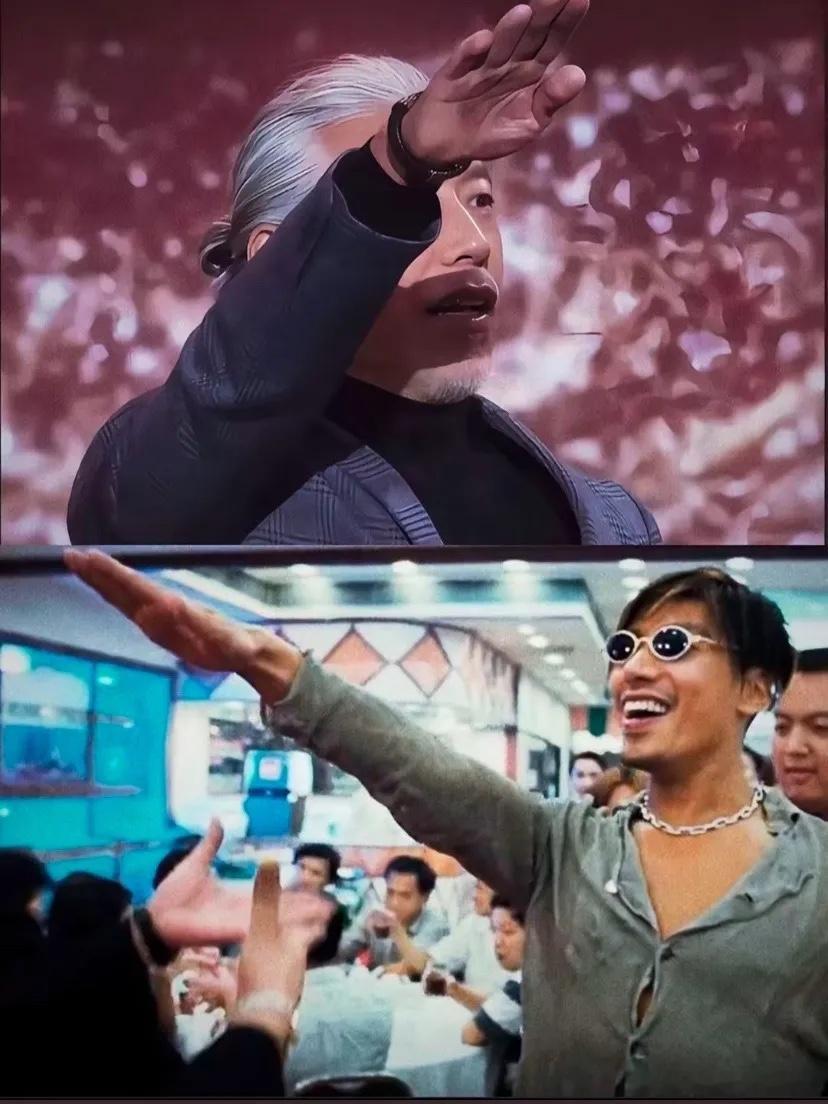 他真的老了…… 