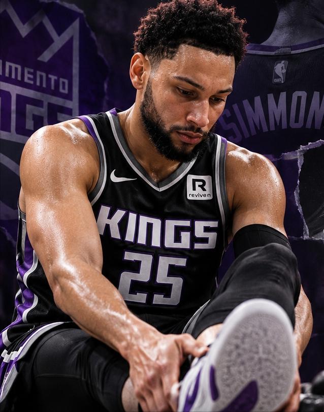 本西蒙斯太倒霉了！

训练中跟腱撕裂，赛季报销！

在时隔546天后回归NBA，