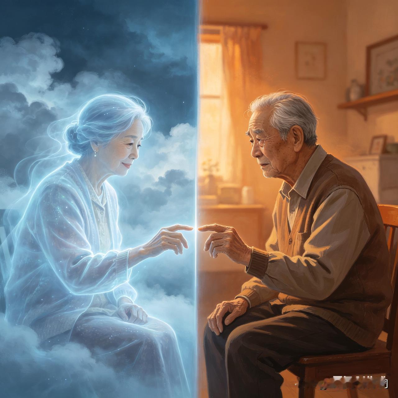 半夜一场梦，瞬间泪崩，原来爱从未走远……
前几天张哥心爱的妻子不到70岁，突发心