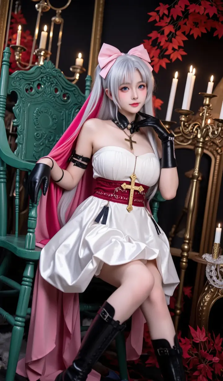 鸣潮 珂莱塔 极品身材 cospaly 性感美女
