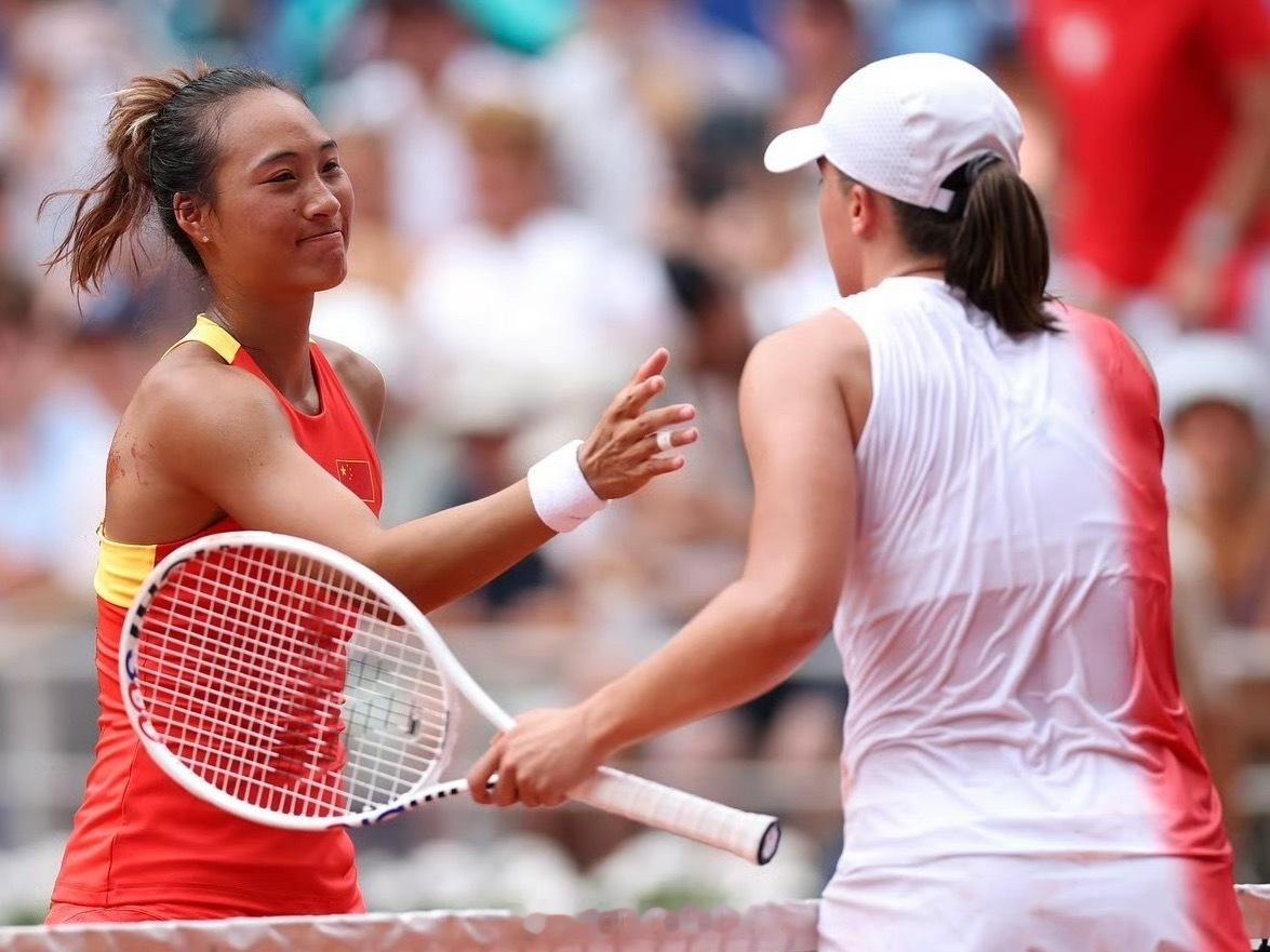 郑钦文vs斯瓦泰克战吗战啊🎾今晚加油Queen Wen ​​​