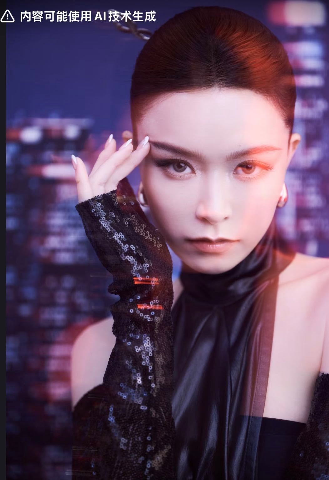 文咏珊被系统识别成AI生成了你敢信吗？文咏珊居然被系统当成 AI 生成的。她那颜