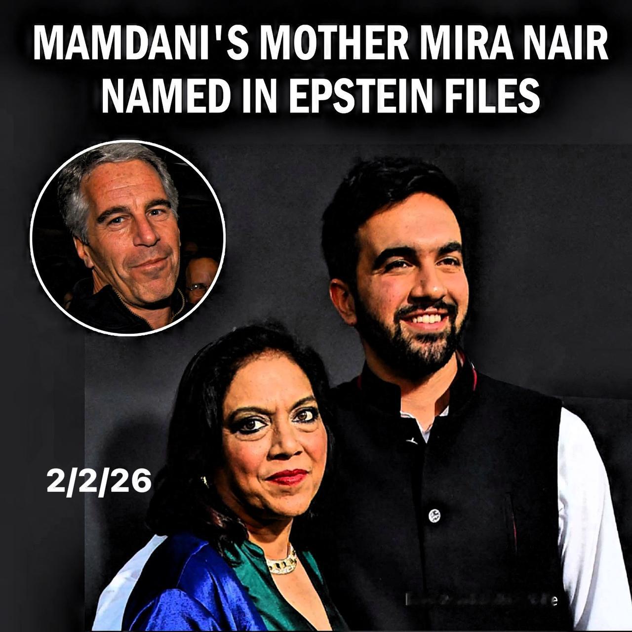 网友们说：六百万个文件……你就偏偏挑中了这一个？

这位纽约市长马姆达尼的家庭背