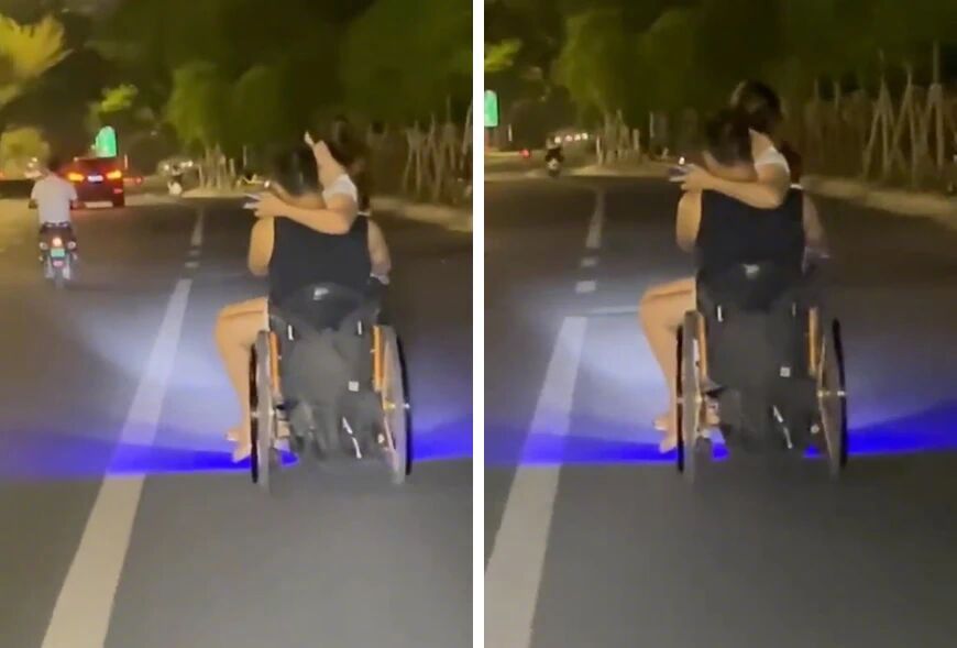 就算他坐在轮椅上都比我强啊