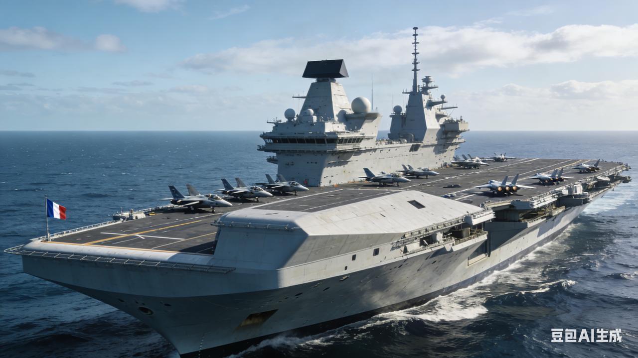 【7.8万吨核巨兽！法国官宣新一代航母】
 
2025年12月21日，马克龙在阿