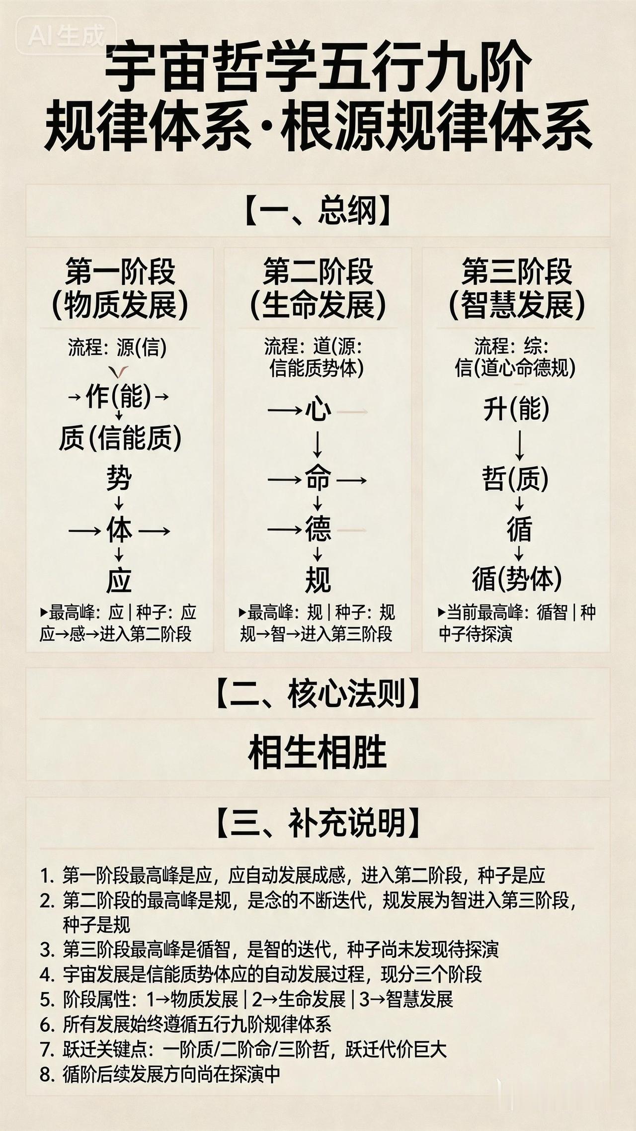 物质→生命→智慧三阶段。在物质阶段，我们为了满足基本的生存需求而奔波忙碌。从追求