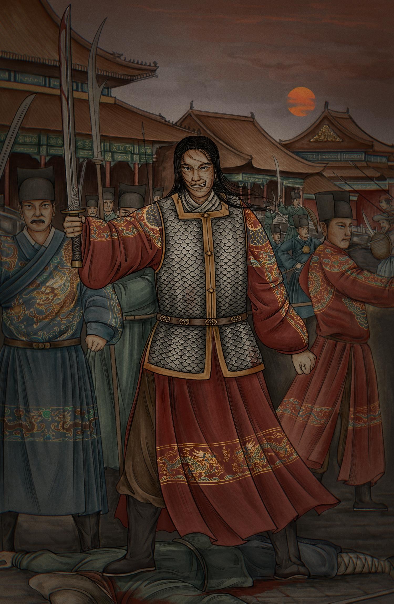 他奶奶的，是爷们儿的，跟杂家杀闯贼～