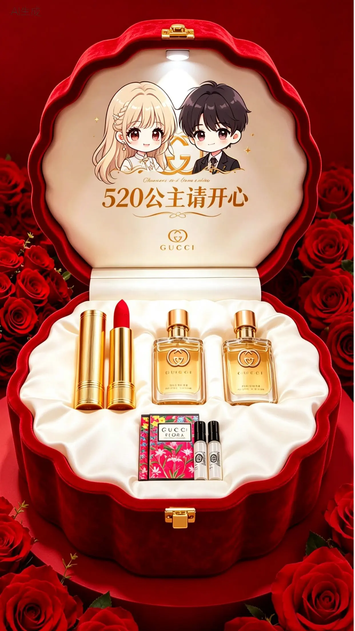 520礼物 520告白季 公主请开心